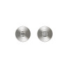 Lot de 2 rosaces L1 acier brillant condamnation