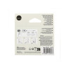 Lot de 2 rosaces Gilda acier peint blanc à condamnation|Sanifer
