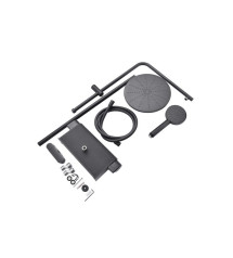 Colonne de douche easy noire THM | Sanifer