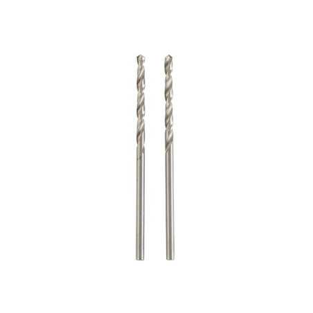 Lot de 2 forêts métal hss diam. 3x61 mm