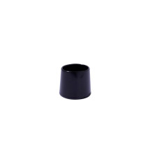 Lot de 4 embouts enveloppant plastiquenoir 16mm