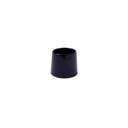 Lot de 4 embouts enveloppant plastiquenoir 16mm