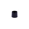 Lot de 4 embouts enveloppant plastiquenoir 16mm
