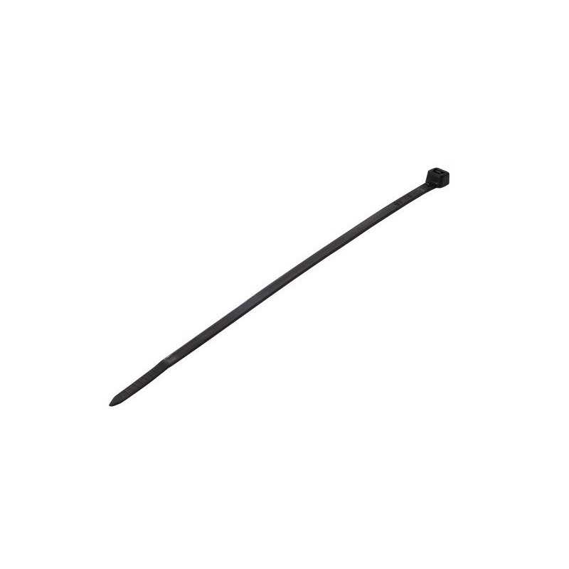 Lot de 100 colliersdiam. 3 à  35 x L. 150 mm noir