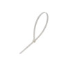 Lot de 25 colliers diam. 3 à  90 x L. 350 mm blanc