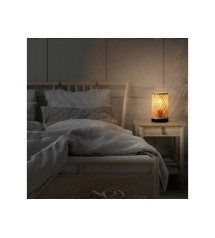 Lampe bambou naturel  Ninon, H.23 cm | Sanifer