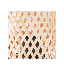 Lampe bambou naturel  Ninon, H.23 cm | Sanifer