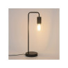 Lampe LINA E27 H.45 cm en métal noir  | Sanifer