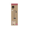 Lampe LINA E27 H.45 cm en métal noir  | Sanifer
