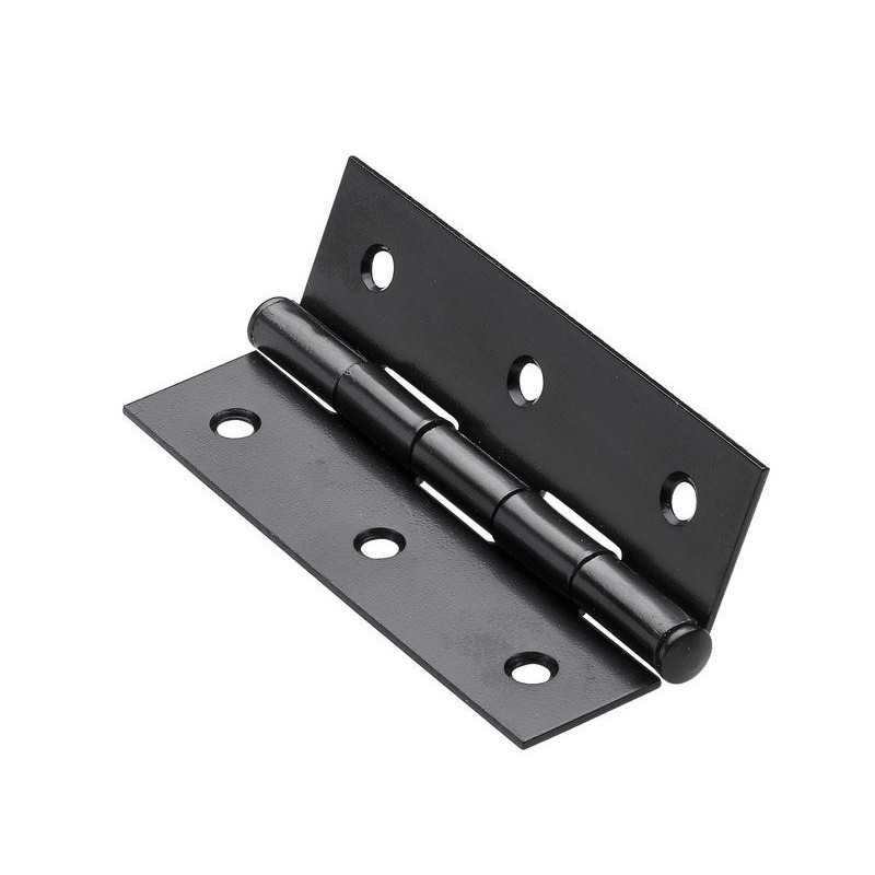Charnière en acier pour meubleL.60 x l.35 mm noir