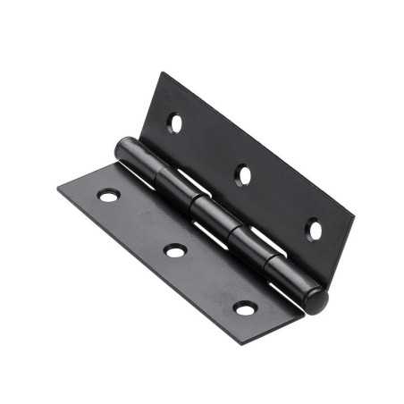 Charnière en acier pour meubleL.60 x l.35 mm noir