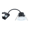 Spot led intégré à  encastrer EF5 ARIC blanc
