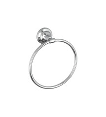 Anneau porte serviette fixation au choix   Charm chromé -  - meilleure qualité