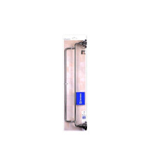 Porte serviette double fixation au choix   Charm 50 cm chromé | Sanifer