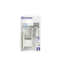 Crochet pour salle de bains radiateur simple   Easy blanc | Sanifer