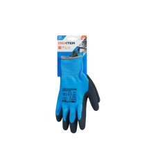 Paire de gants pour les travaux de réparation latex, T 9 DEXTER | Sanifer