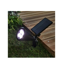 Spot solaire à  piquer Riz , 70 Lm H.39 cm noir | Sanifer