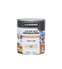 Lasure LUXENS Conditions extrêmes 12 ans incolore brillant 2 5 Litre|Sanifer