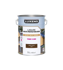 Lasure LUXENS 8 ans chêne foncé satiné 5 Litres|Sanifer