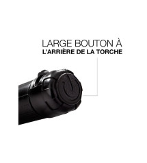 Lampe torche piles 50 lm 45 m noire ENERGIZER|Sanifer