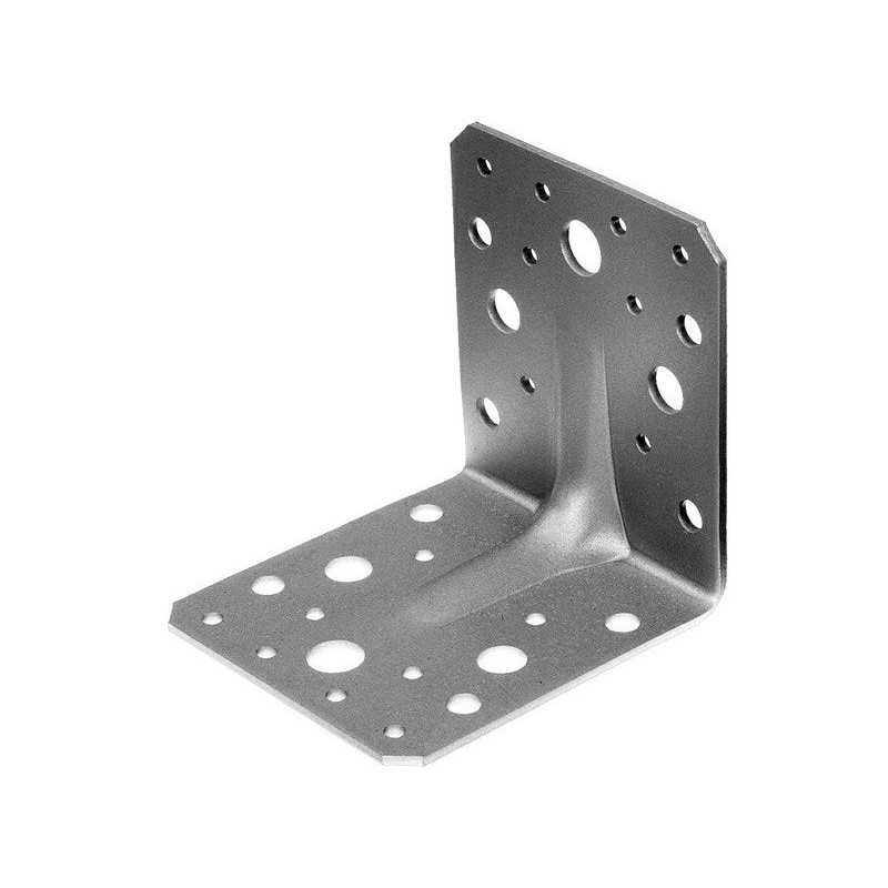 Equerre renfoncée galvanisé Gah Alberts 105X105X90 Mm