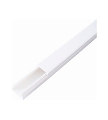 Moulure en pvc  H.4 X P.2.5 cm blanc|Sanifer