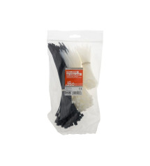 Lot de 250 colliers, diam.25 à  50  x L.100, 140 ou 180 mm | Sanifer