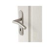 Ensemble de porte margaud 165mm trou cle inox  | Sanifer