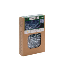Lot De 200 vis autoperceuse acier  tête fraisée Phillips  X L.19 Mm|Sanifer