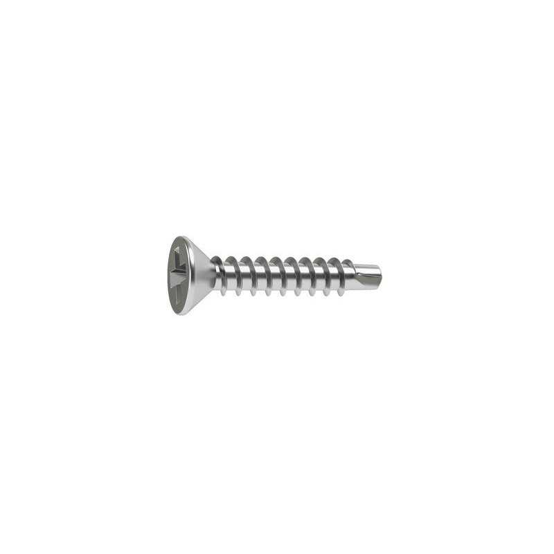 Lot de 200 vis autoperceuse acier tête fraisée Phillips X L.19 Mm