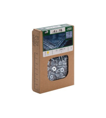 Lot de 200 vis autoperceuse acier tête fraisée Phillips X L.19 Mm | Sanifer