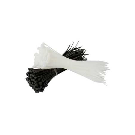 Lot de 250 colliers diam. 3 à  50 mm L.150-200 noir ou blanc