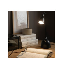 Lampe connectée en plastique noir  | Sanifer