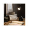 Lampe connectée en plastique noir  | Sanifer