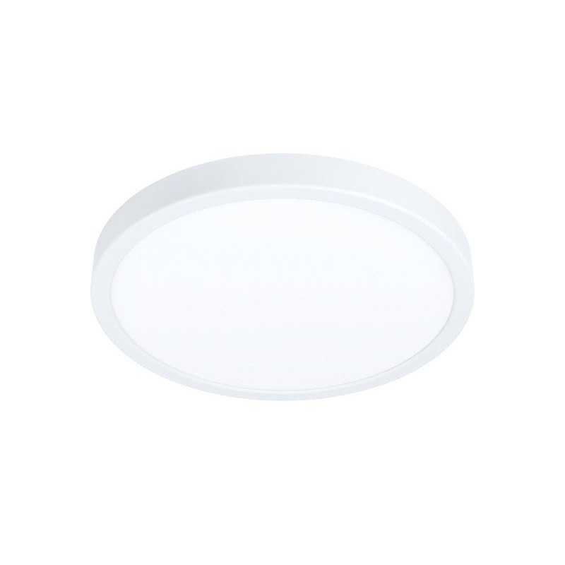 Plafonnier connectedesign aluminium blanc module ledFUEVA D.28.5 cm