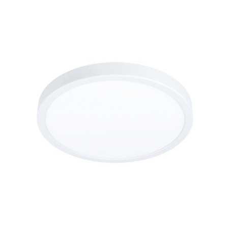 Plafonnier connectedesign aluminium blanc module ledFUEVA D.28.5 cm