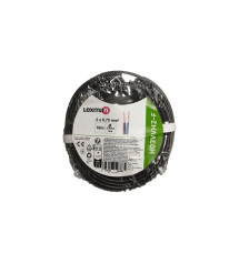 Câble ho3vvh2f 2x0.75  noir 10 métres | Sanifer