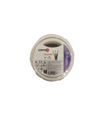 Câble ho5vvf 3g blanc 3 métres | Sanifer
