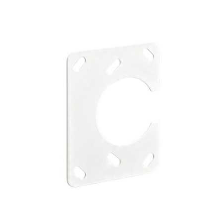 Plaque de réparation pour charnière invisible coé boîtier et cà´té porte