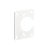 Plaque de réparation pour charnière invisible coé boîtier et cà´té porte