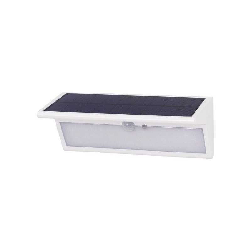 Applique solaire et rechargeable Nadio blanc