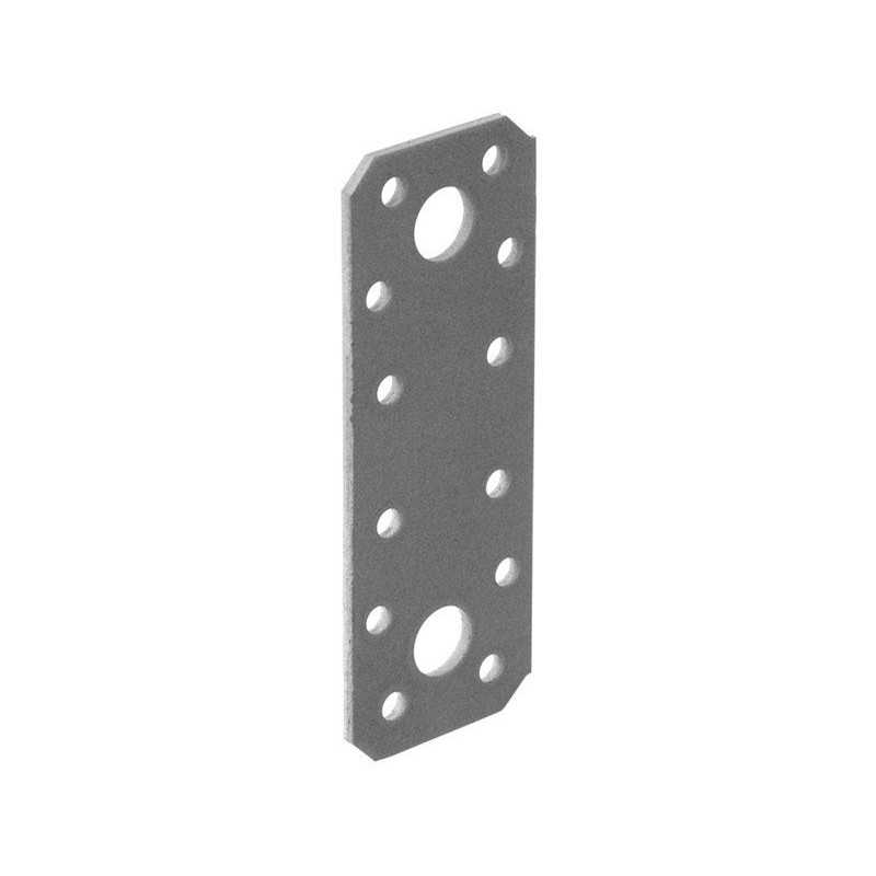 Platine dassemblage universel galvanisé 100x35x2.5 mm