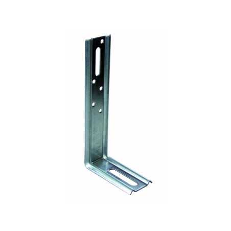Equerre 3 pans galvanisé Gah Alberts 140X30X72 Mm