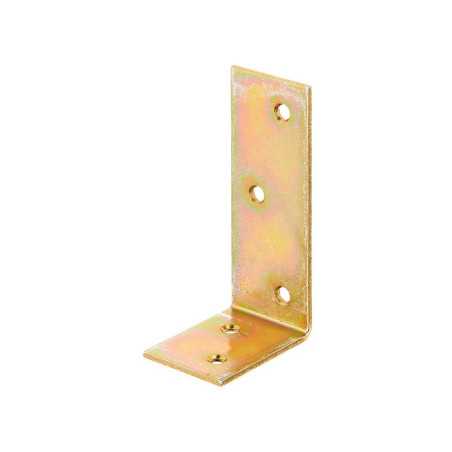 Equerre de poutrebichromaté 40 x 80 x 30 mm
