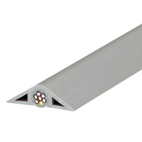 Passage de plancher gris pour moulure H.1.1 X P.4.1 Cm