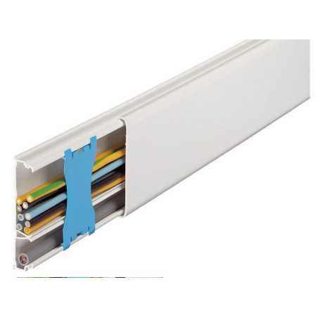 Moulure avec séparation blanc 2 1M H.12 x P.1.3 cmTEHALIT