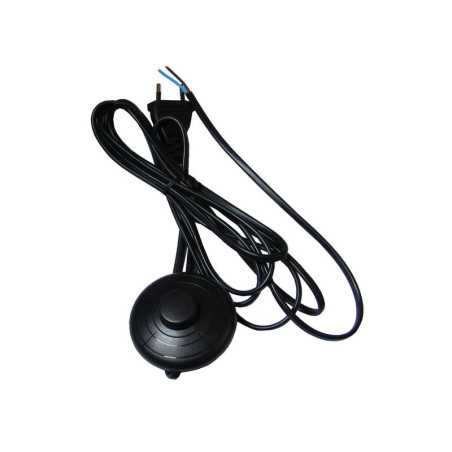 Cordon Et Interrupteur Tibelec Plastique Noir 500 W