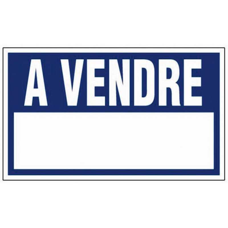 Plaque à vendre en plastique