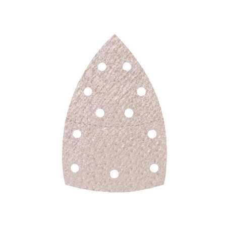 Lot de 5 patins abrasifs102 x 152mm grains 180