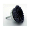 Polybrosse bleue coupe pour bois diam.65mm